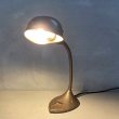 画像9: VINTAGE DESKLAMP ヴィンテージ デスクライト スタンドライト 卓上ライト アメリカ / インダストリアル グースネック 照明 工業用 USA (2) (9)