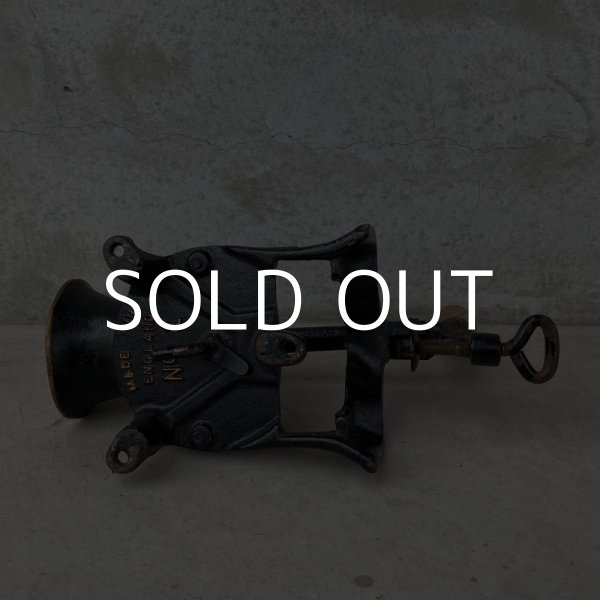 画像2: VINTAGE SPONG COFFEE MILL ヴィンテージ スポング社 コーヒーミル イングランド / カフェ 喫茶店 インテリア オブジェ (2)