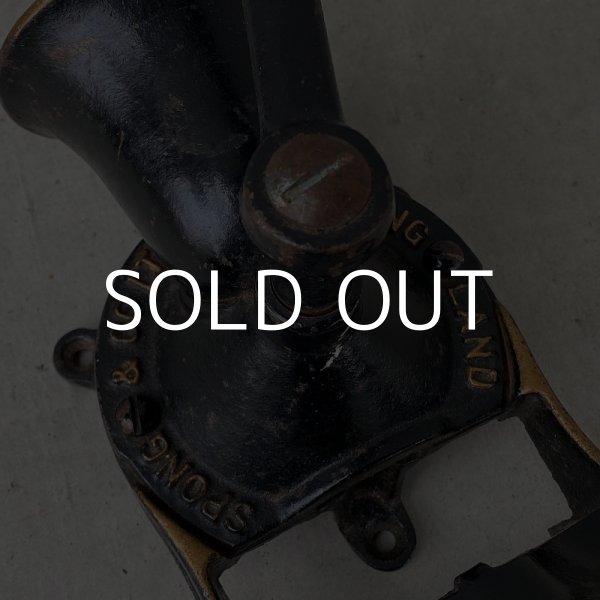 画像5: VINTAGE SPONG COFFEE MILL ヴィンテージ スポング社 コーヒーミル イングランド / カフェ 喫茶店 インテリア オブジェ (5)