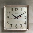 画像1: VINTAGE SESSIONS WALL CLOCK ヴィンテージ ウォールクロック / アメリカ 掛け時計 スクールクロック インダストリアル (1)