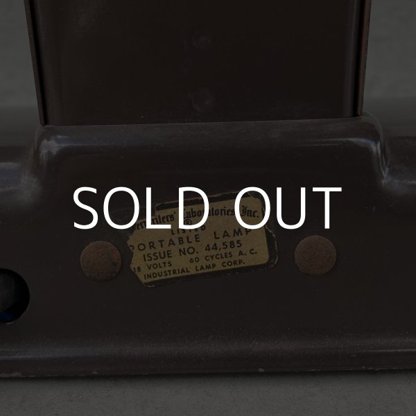 画像7: VINTAGE UNDERWRITERS LABORATORIES デスクライト デスクランプ スタンドライト 卓上ライト アメリカ / インダストリアル 照明 工業用 (7)