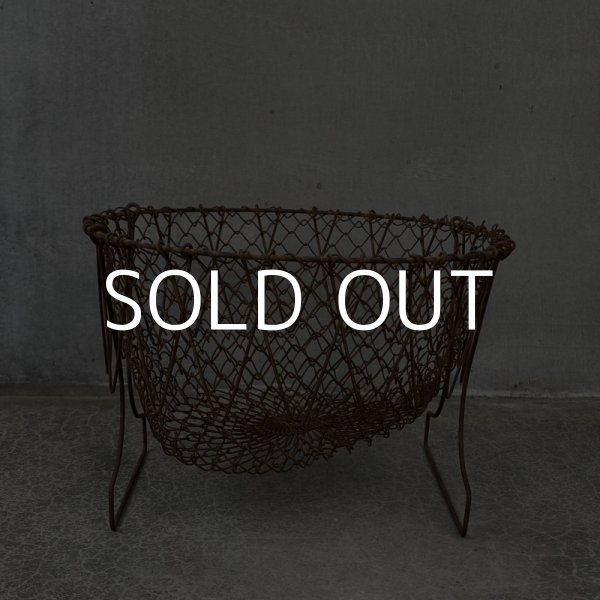 画像2: VINTAGE EGG BASKET ヴィンテージ エッグバスケット アメリカ / かご 籠 卵入れ 小物入れ キッチン (2)