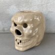 画像1: VINTAGE SKULL TIKI MUG ヴィンテージ ドクロ スカル マグカップ / 陶器 日本製 JAPAN (1)