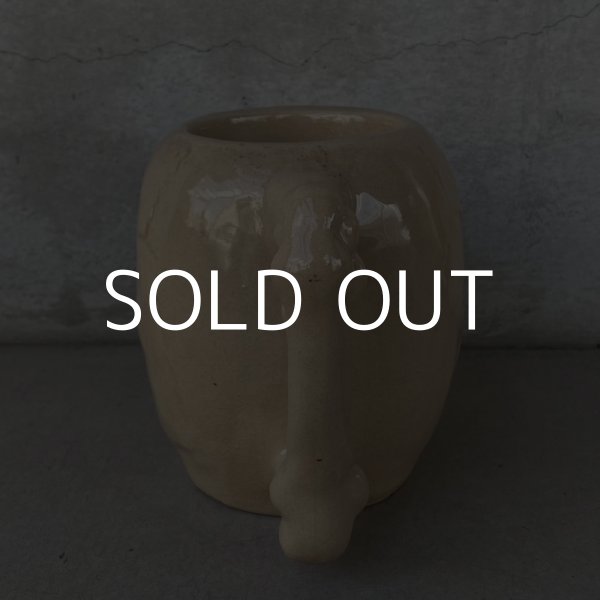 画像3: VINTAGE SKULL TIKI MUG ヴィンテージ ドクロ スカル マグカップ / 陶器 日本製 JAPAN (3)