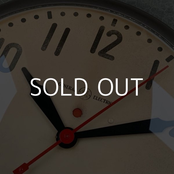 画像4: VINTAGE GENERAL ELECTRIC WALL CLOCK ヴィンテージ ゼネラルエレクトリック ウォールクロック 掛け時計 アメリカ / インダストリアル スクールクロック  (4)