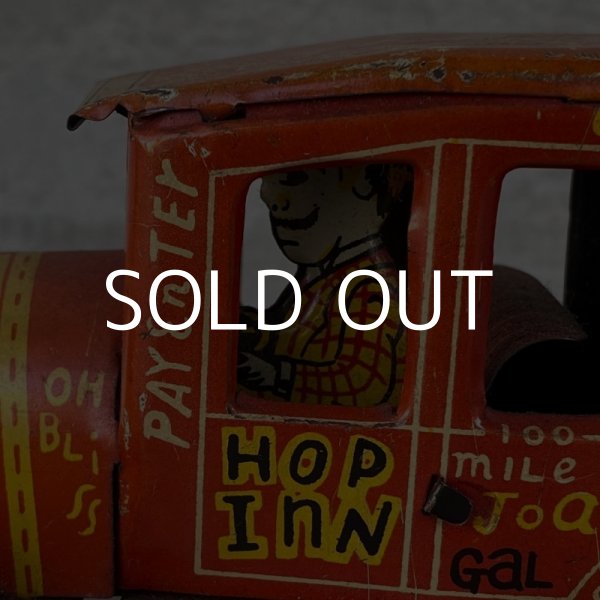 画像8: VINTAGE MARX OLD JALOPY TIN CAR ヴィンテージ ジャロピー ブリキ 車 / オブジェ 玩具 JAPAN (8)