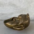 画像5: VINTAGE DEVIL ASHTRAY ヴィンテージ デビル 灰皿 / サタン 悪魔 鬼 小物入れ 真鍮 (5)