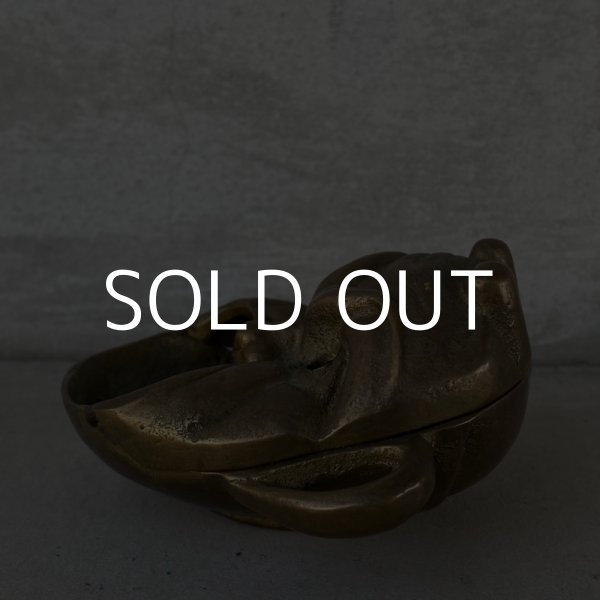 画像5: VINTAGE DEVIL ASHTRAY ヴィンテージ デビル 灰皿 / サタン 悪魔 鬼 小物入れ 真鍮 (5)