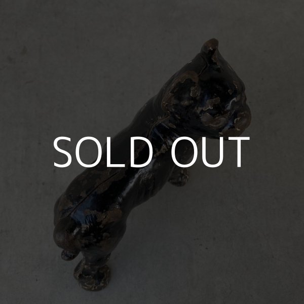 画像5: VINTAGE HUBLEY ヴィンテージ ボストンテリア コインバンク 貯金箱 / アメリカ オブジェ キャストアイアン 鋳物 (5)