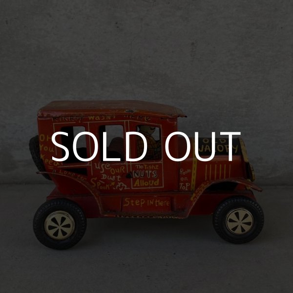 画像6: VINTAGE MARX OLD JALOPY TIN CAR ヴィンテージ ジャロピー ブリキ 車 / オブジェ 玩具 JAPAN (6)