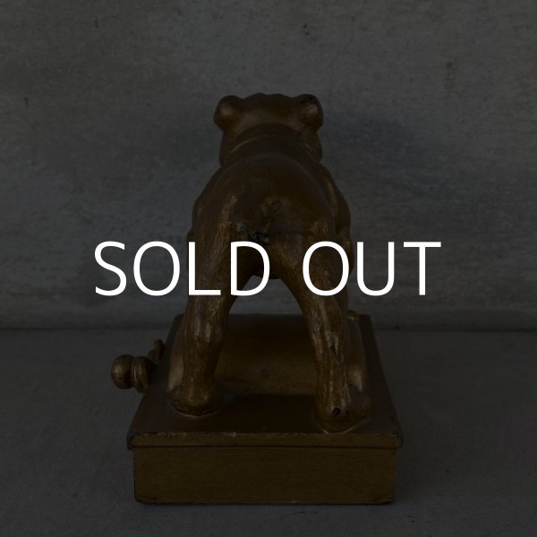 画像3: VINTAGE BULLDOG ELECTRIC OBJET ヴィンテージ ブルドッグ エレクトリック ペーパーウエイト オブジェ / アメリカ 鋳物 企業物 販促 ノベルティー (3)