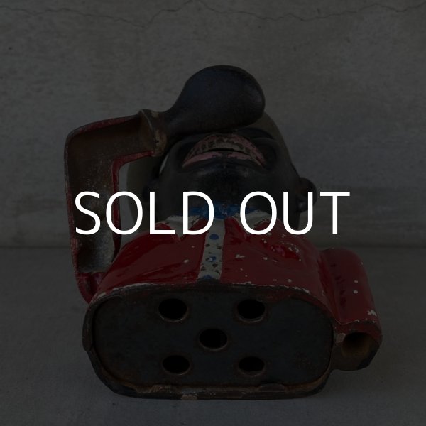 画像5: VINTAGE ANTIQUE JOLLY BANK ヴィンテージ アンティーク ジョリーバンク メカニカルバンク アメリカ / 帽子 ハット 貯金箱 鋳物 キャストアイアン コレクタブル (5)