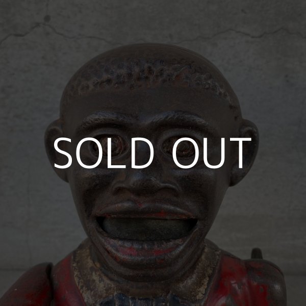 画像6: VINTAGE ANTIQUE JOLLY BANK ヴィンテージ アンティーク ジョリーバンク メカニカルバンク 貯金箱 アメリカ / 鋳物 キャストアイアン コレクタブル (6)