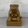 画像2: VINTAGE BULLDOG ELECTRIC OBJET ヴィンテージ ブルドッグ エレクトリック ペーパーウエイト オブジェ / アメリカ 鋳物 企業物 販促 ノベルティー (2)