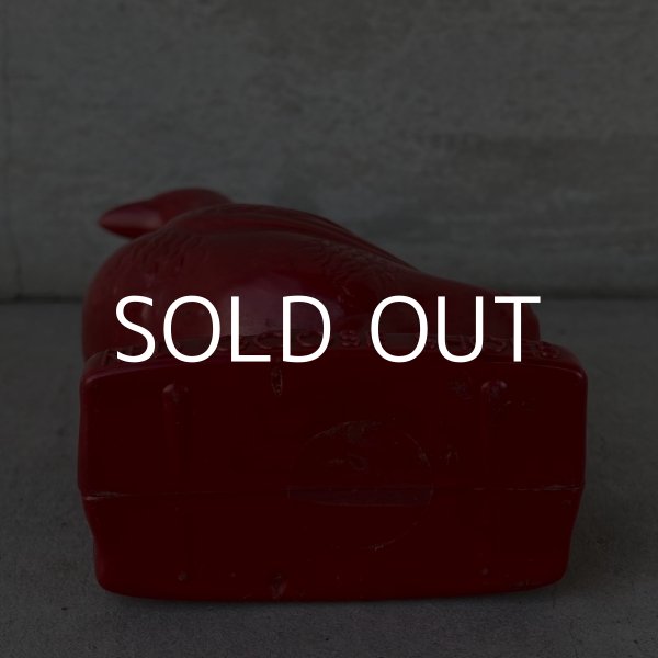 画像7: VINTAGE RED GOOSE SHOES ヴィンテージ コインバンク 貯金箱 / アメリカ ノベルティー 販促  (7)