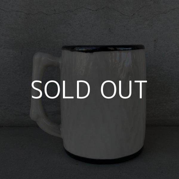 画像2: VINTAGE SKULL MUG ヴィンテージ スカル ドクロ マグカップ JAPAN / コレクタブル 日本製 輸出用 (2)