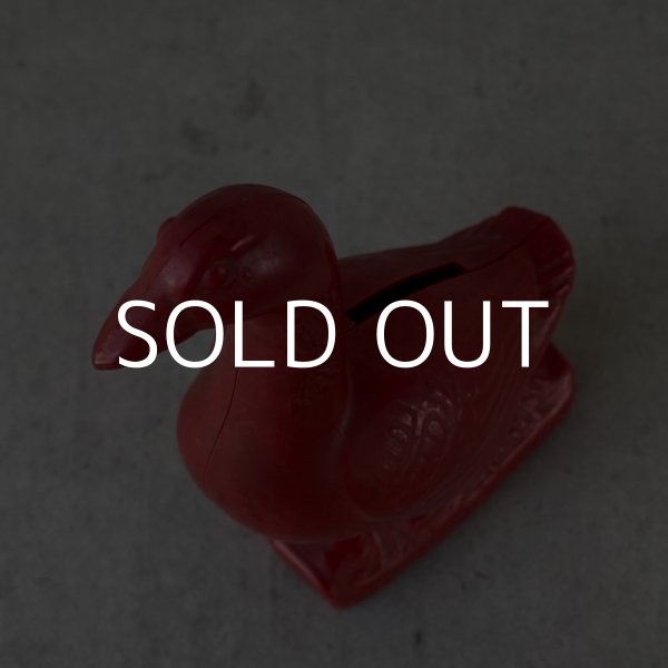 画像6: VINTAGE RED GOOSE SHOES ヴィンテージ コインバンク 貯金箱 / アメリカ ノベルティー 販促  (6)