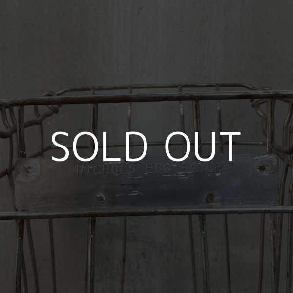 画像6: VINTAGE ヴィンテージ ワイヤーバスケット アイアン / アメリカ インダストリアル ガレージ 収納 什器 (2) (6)