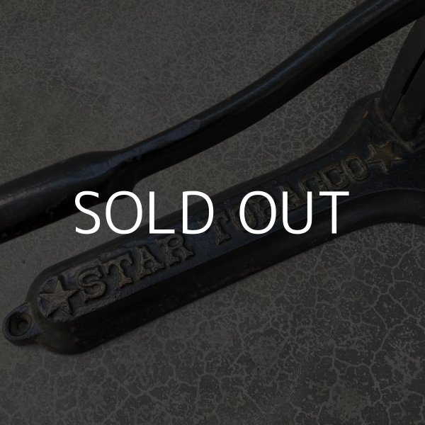 画像6: VINTAGE STAR TOBACCO ヴィンテージ シガーカッター 葉巻カッター アメリカ / オブジェ 喫煙具 鋳物  (6)