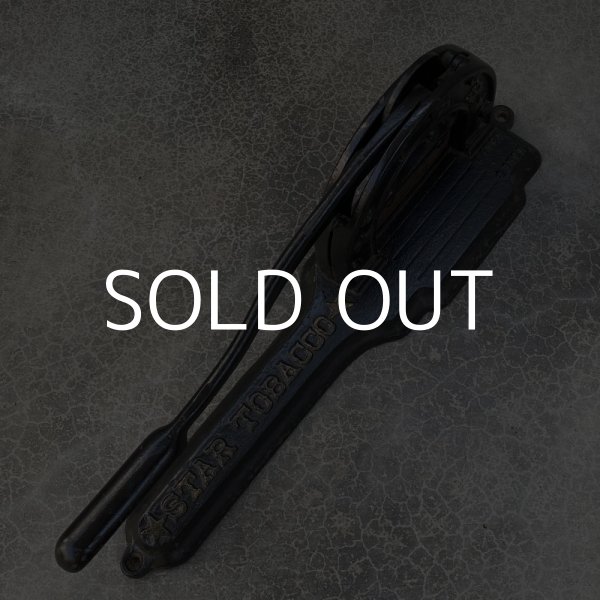 画像5: VINTAGE STAR TOBACCO ヴィンテージ シガーカッター 葉巻カッター アメリカ / オブジェ 喫煙具 鋳物  (5)