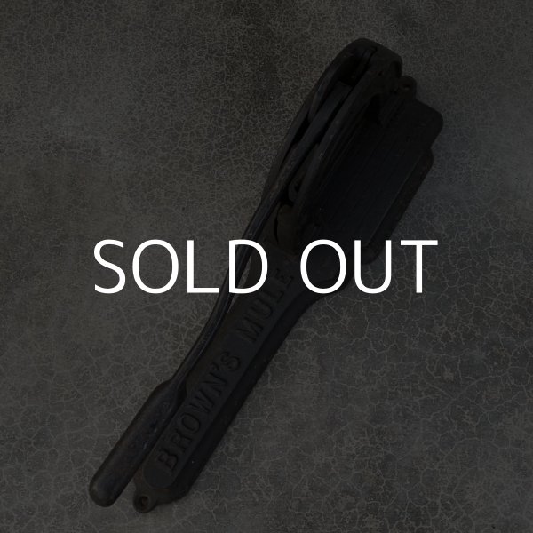 画像5: VINTAGE BROWN'S MULE ヴィンテージ シガーカッター 葉巻カッター アメリカ / オブジェ 喫煙具 鋳物 (5)