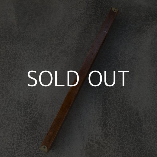 画像5: ヴィンテージ 木製 KEEN KUTTER 水平器 / アメリカ 大工 道具 工具 ガレージ ディスプレイ (5)