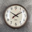 画像1: VINTAGE SUNBEAM WALL CLOCK ヴィンテージ サンビーム ウォールクロック / アメリカ 掛け時計 スクールクロック インダストリアル (1)