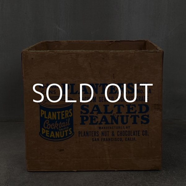 画像4: VINTAGE PLANTERS社 MR.PEANUT ヴィンテージ ミスターピーナッツ 箱 ボックス / アメリカ コレクタブル オブジェ (4)