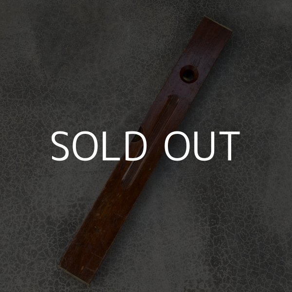 画像3: ヴィンテージ 木製 KEEN KUTTER 水平器 / アメリカ 大工 道具 工具 ガレージ ディスプレイ (3)