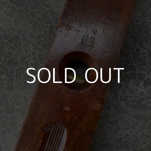 画像7: ヴィンテージ 木製 KEEN KUTTER 水平器 / アメリカ 大工 道具 工具 ガレージ ディスプレイ (7)