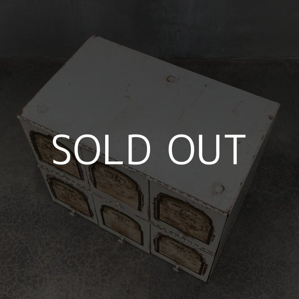 画像6: VINTAGE HERCULES RX RECORD FILE ヴィンテージ ヘラクレス メディカルキャビネット / アメリカ ファイルケース 什器  (6)