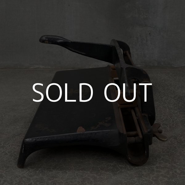 画像3: VINTAGE STANDARD PUNCH ヴィンテージ アイアン 穴あけパンチ / US INDUSTRIAL STATIONERY アメリカ アイアン 工業用 文房具 (3)