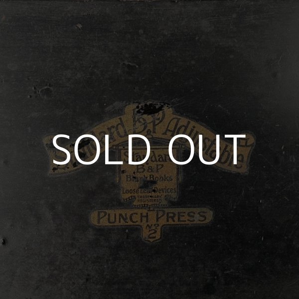 画像6: VINTAGE STANDARD PUNCH ヴィンテージ アイアン 穴あけパンチ / US INDUSTRIAL STATIONERY アメリカ アイアン 工業用 文房具 (6)