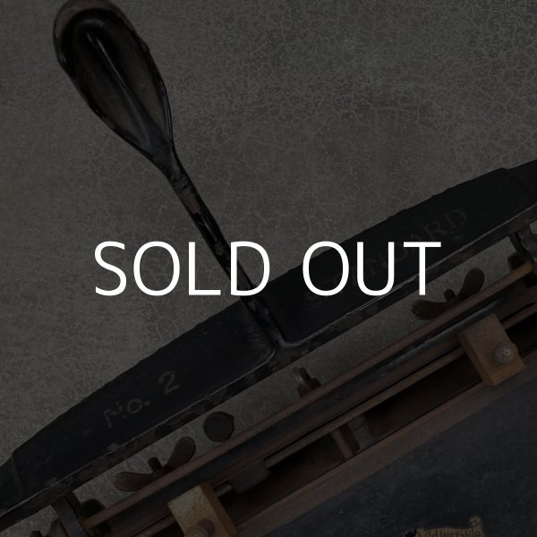 画像8: VINTAGE STANDARD PUNCH ヴィンテージ アイアン 穴あけパンチ / US INDUSTRIAL STATIONERY アメリカ アイアン 工業用 文房具 (8)