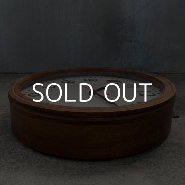 画像5: VINTAGE ANTIQUES SESSIONS WALL CLOCK ヴィンテージ アンティーク ウォールクロック / アメリカ 掛け時計 スクールクロック インダストリアル (5)