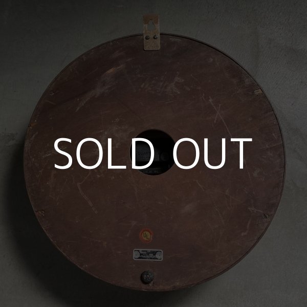 画像2: VINTAGE ANTIQUES SESSIONS WALL CLOCK ヴィンテージ アンティーク ウォールクロック / アメリカ 掛け時計 スクールクロック インダストリアル (2)