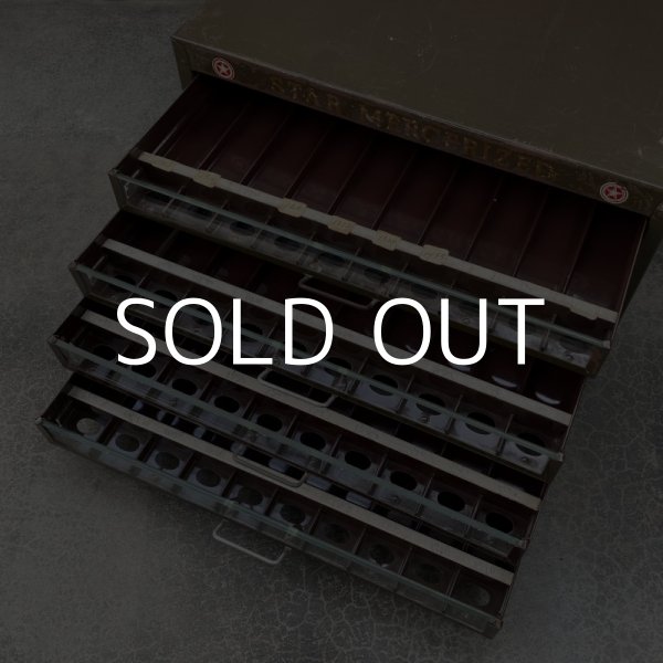 画像8: VINTAGE STAR MERCERIZED ヴィンテージ アメリカ 糸 キャビネット / 什器 棚 店舗 アドバタイジング (8)