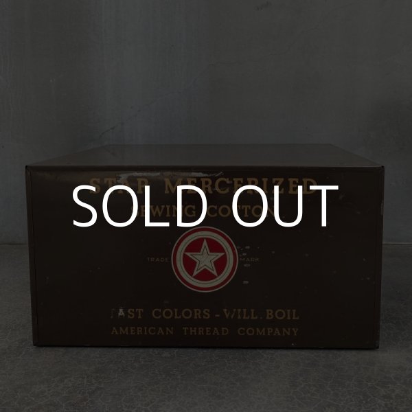 画像3: VINTAGE STAR MERCERIZED ヴィンテージ アメリカ 糸 キャビネット / 什器 棚 店舗 アドバタイジング (3)