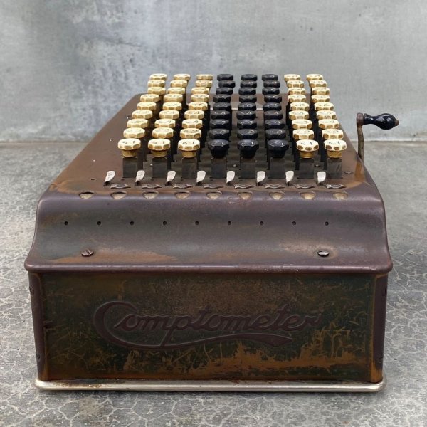 画像2: VINTAGE ANTIQUE COMPTOMETER FELT&TARRANT MFG.CO ヴィンテージ アンティーク 加算機 計算機 コンプトメーター / オブジェ ディスプレイ インテリア 店舗什器 アメリカ (2)