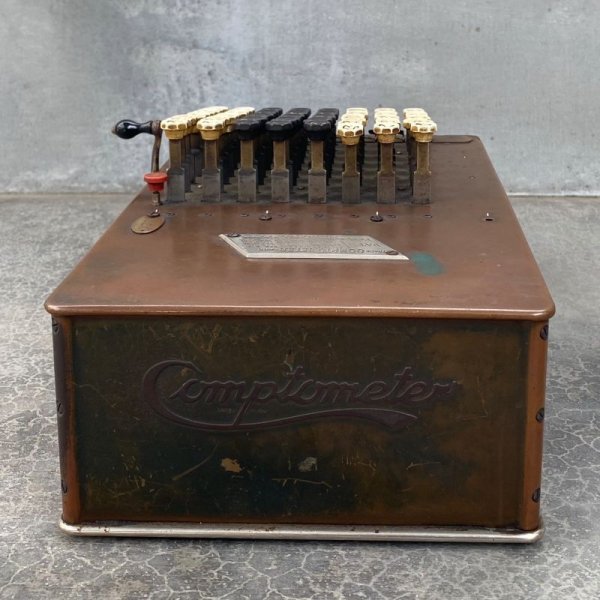 画像3: VINTAGE ANTIQUE COMPTOMETER FELT&TARRANT MFG.CO ヴィンテージ アンティーク 加算機 計算機 コンプトメーター / オブジェ ディスプレイ インテリア 店舗什器 アメリカ (3)