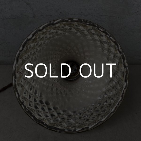 画像4: VINTAGE ANTIQUE MERCURY GLASS SHADE HUBBELL ヴィンテージ アンティーク マーキュリーグラス シェード ランプ アメリカ / インダストリアル コレクタブル ペンダントランプ シーリングランプ 吊り下げランプ 照明 (4)