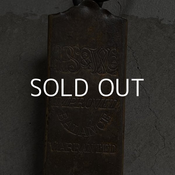 画像3: VINTAGE ANTIQUE WEIGHING SCALE ヴィンテージ アンティーク スケール アメリカ / インダストリアル 量り 吊り下げ 秤 店舗什器 USA (3)