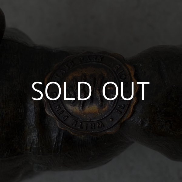 画像8: VINTAGE ANTIQUE WHITE PINES STATE PARK BULLDOG ヴィンテージ アンティーク ブルドッグ アメリカ / オブジェ ペーパーウェイト 置物 犬 雑貨  (8)