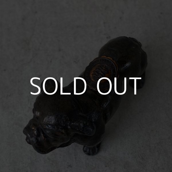 画像6: VINTAGE ANTIQUE WHITE PINES STATE PARK BULLDOG ヴィンテージ アンティーク ブルドッグ アメリカ / オブジェ ペーパーウェイト 置物 犬 雑貨  (6)