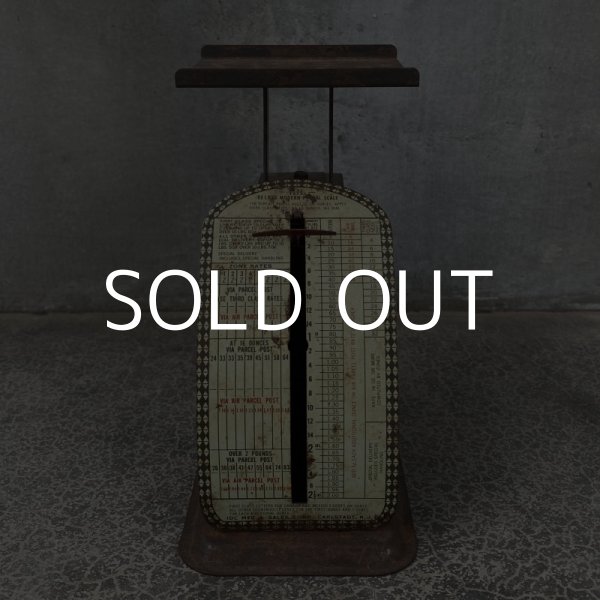 画像2: VINTAGE IDL DLUXE MODERN POSTAL SCALE ヴィンテージ ポスタルスケール / アメリカ 量り 秤 郵便局 オブジェ インダストリアル (2)