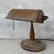 画像1: VINTAGE ANTIQUE DESK LAMP STAND LAMP ヴィンテージ アンティーク デスクランプ スタンドランプ アメリカ / 照明 卓上ランプ インテリア (1)