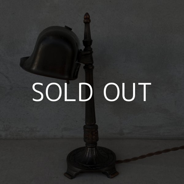 画像4: VINTAGE ANTIQUE DESK LAMP STAND LAMP ヴィンテージ アンティーク デスクランプ スタンドランプ アメリカ / 照明 卓上ランプ インテリア (4)