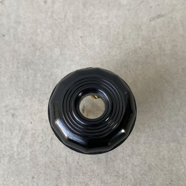 画像2: コンセント プラグ ブラック 黒色 / リペア パーツ インダストリアル 電気 修理 アメリカ USA TYPE-B (2)