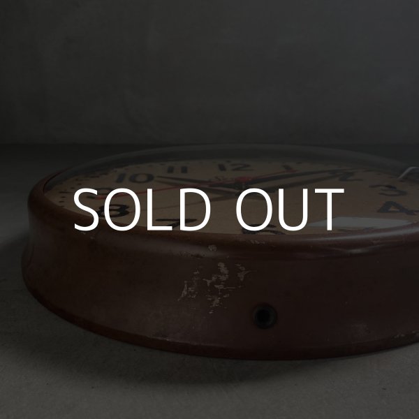 画像3: VINTAGE SESSIONS WALL CLOCK ヴィンテージ ウォールクロック / アメリカ 掛け時計 スクールクロック インダストリアル (3)