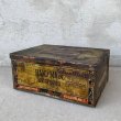 画像1: VINTAGE ANTIQUE CIGAR TIN PHILADELPHIA HANDMADE PERFECTO ヴィンテージ たばこ アメリカ / コレクタブル 煙草 缶 BOX (1)